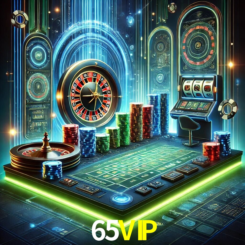 Um mundo de diversão e prêmios online no 65VIP